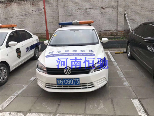 城管執(zhí)法車(chē)警燈安裝案例